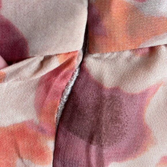 LC LAUREN CONRAD BEAUTIFUL FLOWY FLORAL DRESS IN BLUSH COLORS, SZ. 8 - Picture 11 of 13